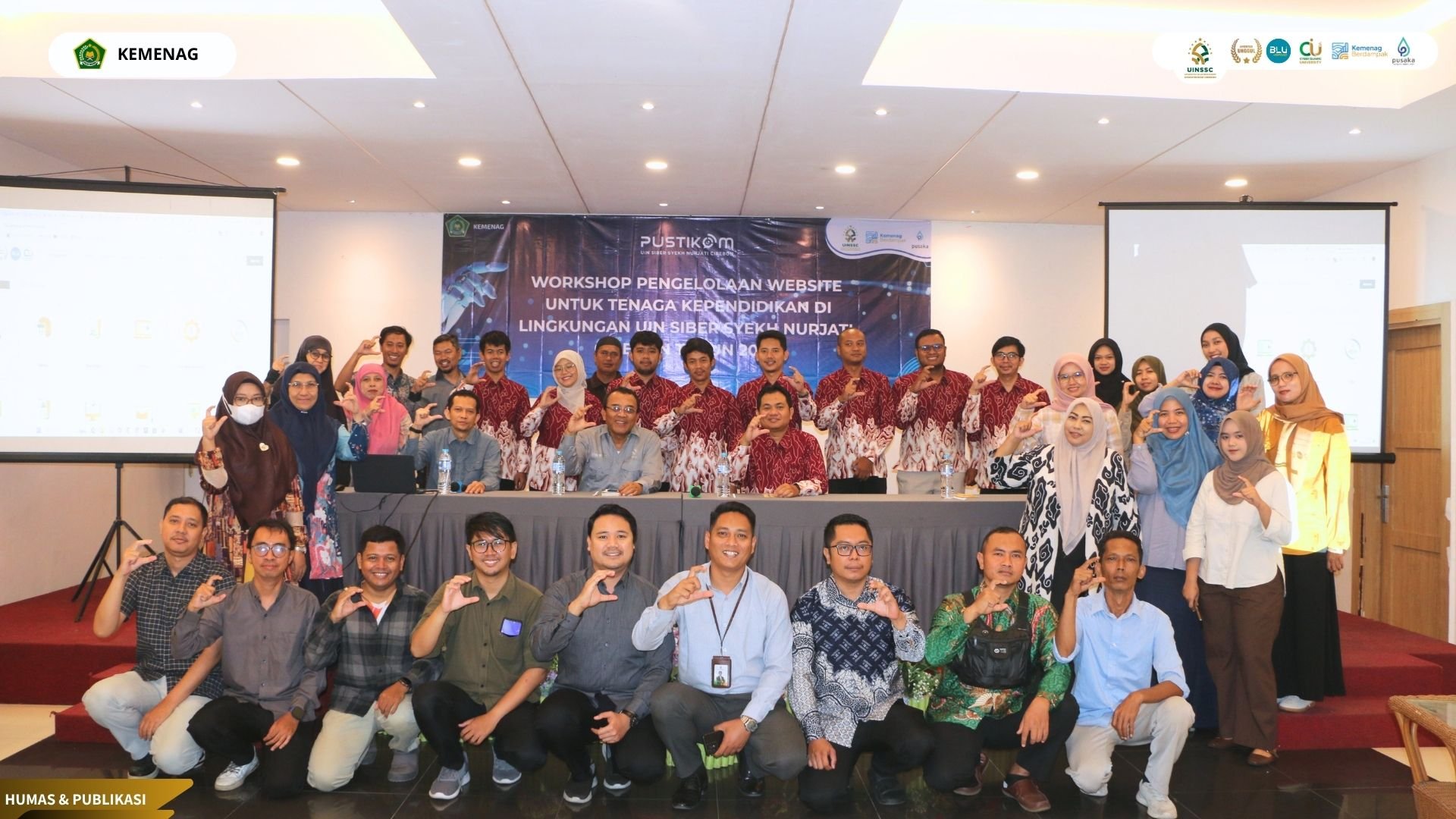 FITK UIN Siber Syekh Nurjati Cirebon Dukung Transformasi Digital melalui Workshop Pengelolaan Website Tendik 2026