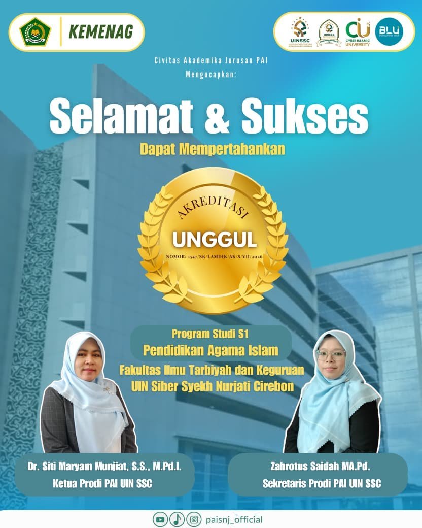 Program Studi Pendidikan Agama Islam Kembali Meraih Akreditasi Unggul