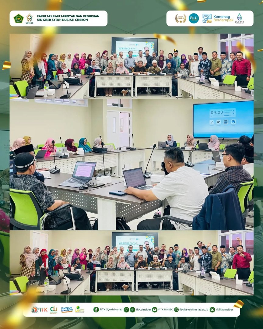 Perkuat Kurikulum Berbasis Cinta, FITK UIN Siber Syekh Nurjati Cirebon Gelar Workshop dan ToT bagi Dosen